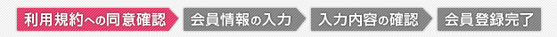 ステップ1：利用規約への同意確認